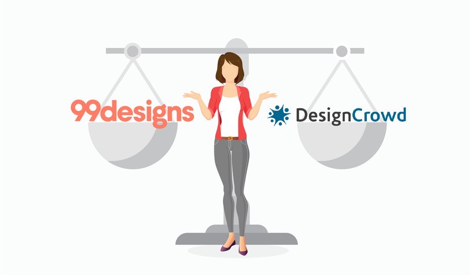  99designs vs design crowd 